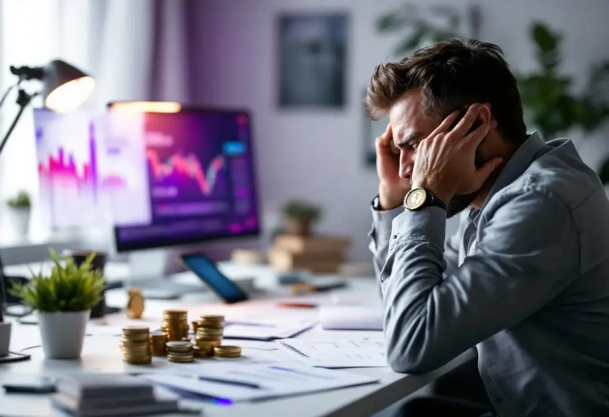 bilan financier négatif